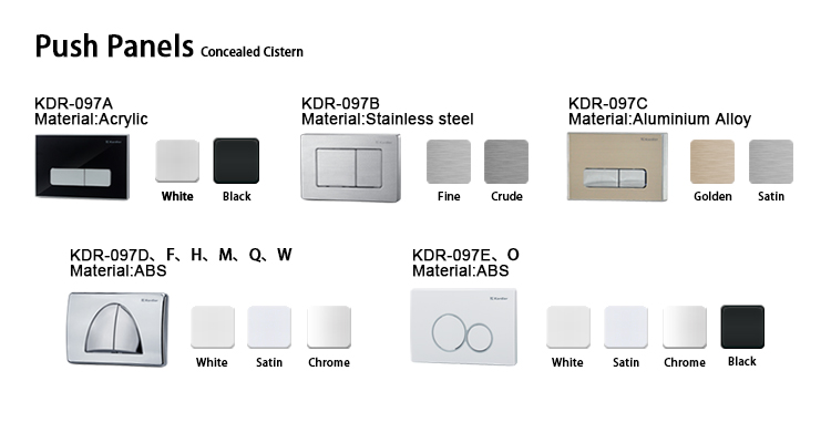 Slim Toilet Flush Cistern