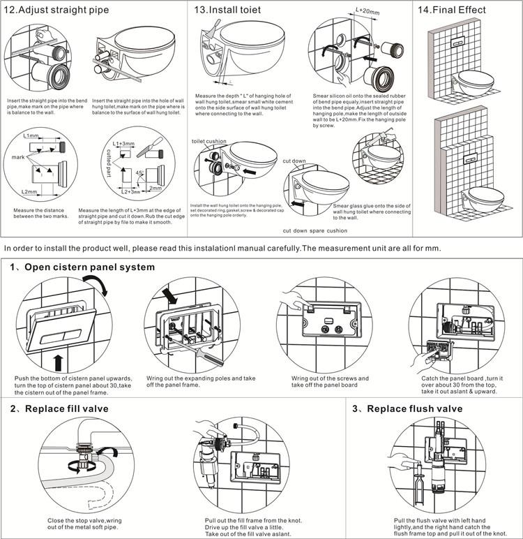 Wall Mounted WC Cistern suppliers