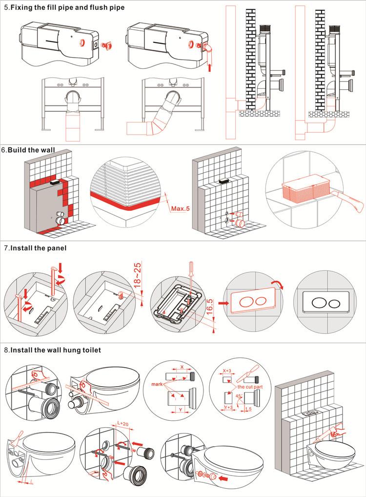 Top Access Concealed Cistern price