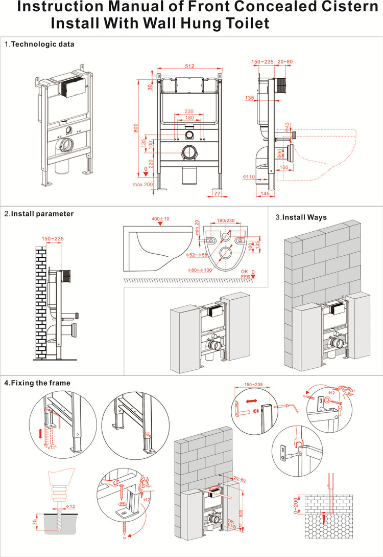 Concealed Cistern Low Height price