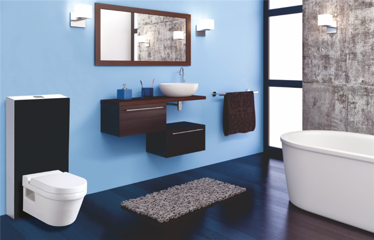 Glass Cover Concealed Cistern