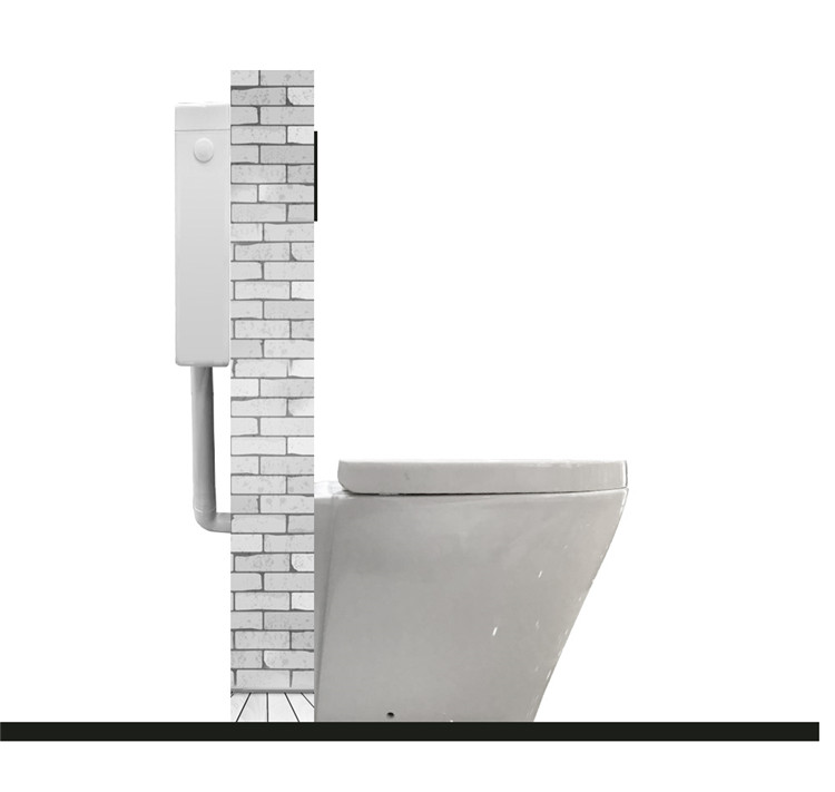 China Pneumatic Exposed Cistern