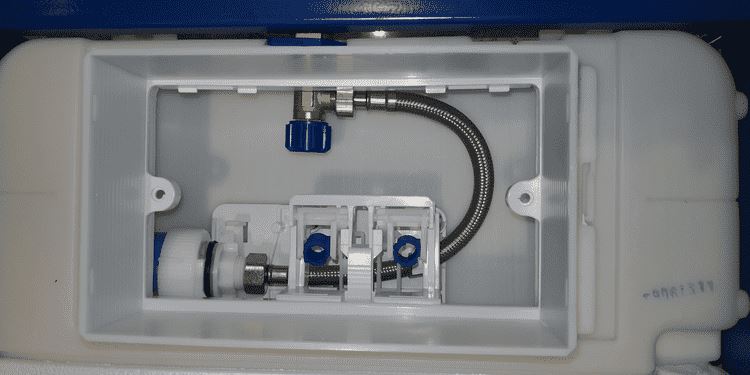 Inside tank